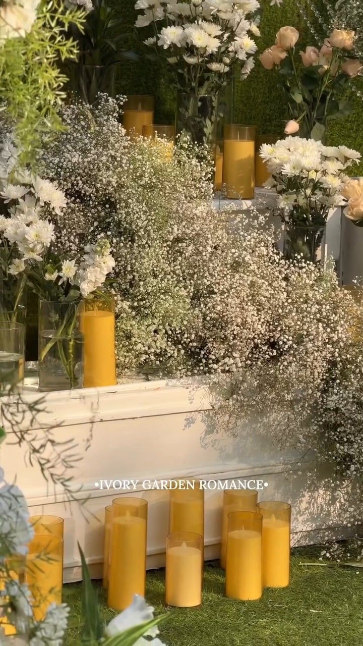 Promise & Petals on Instagram — Where elegance meets nature. 🌿🤍  We love the challenge of transforming an outdoor space into a luxurious sanctuary. The