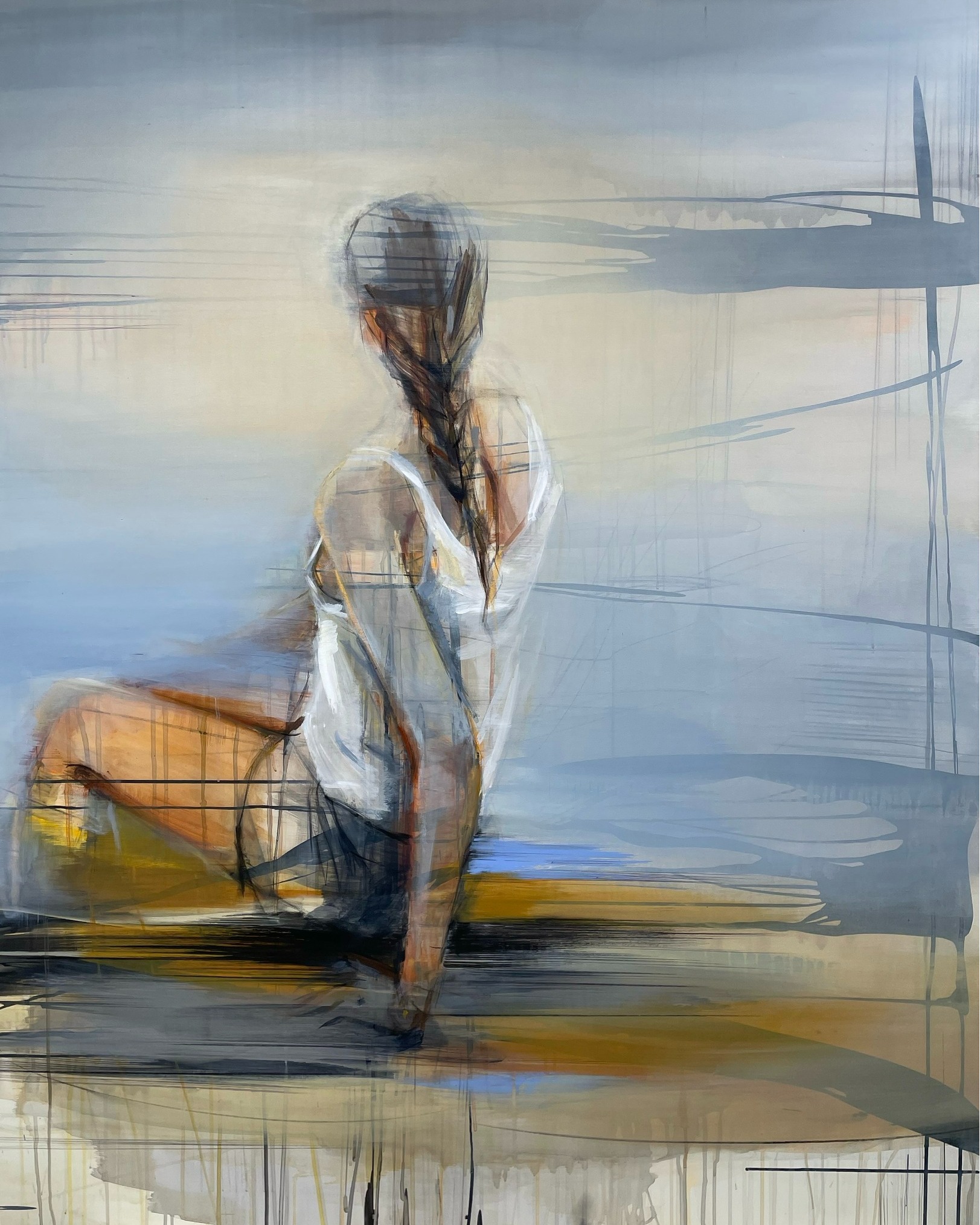 Sidsel Brix udstiller på stand B11 på THE ART FAIR kunstforalle, Lokomotivværkstedet Cph. den 02-04 oktober. Selv fortæller hun : "Jeg maler abstraktioner af landskab. Det uendelige. Det foranderlige. De vekslende stemninger - indre som ydre.
Ro og balance. Følelse.."

Sidsel er også med i Kunstnerduo Brix & Blüthgen som er bestående af hende selv som abstrakt maler og figurativ kunstner Diana Blüthgen.

De to kunstnere fusionerer deres evner i  fællesmalerier, som også kan ses i opslaget her.