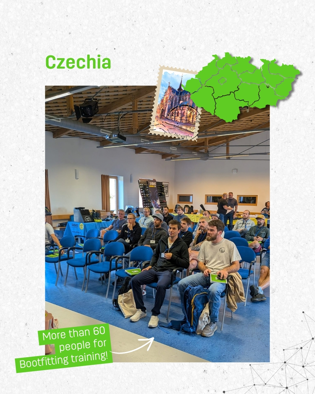 It's finally time for the Bootfitting training season! 🤩

After an incredible BFC week, we are now ready for trainings. 🛠️
➡️ And here’s a quick look at the training sessions that already have been done.

Tag the Sidas Academy and show us your training course 🤘

#sharingexpertise
#keeponlearning
#keeponsharing